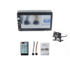 Car Stereo Double DIN Head Unit with Rear View Camera, Bluetooth