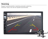 Car Stereo Double DIN Head Unit with Rear View Camera, Bluetooth
