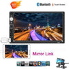 Car Stereo Double DIN Head Unit with Rear View Camera, Bluetooth