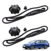 2pcs Interior Rear Parcel Shelf String Holding Strap Cord Suit For VW Golf MK5 MK6 MK7 GTI 2006 - 2019 1K6 863 447 A 1K6863447 A 1K6863447A