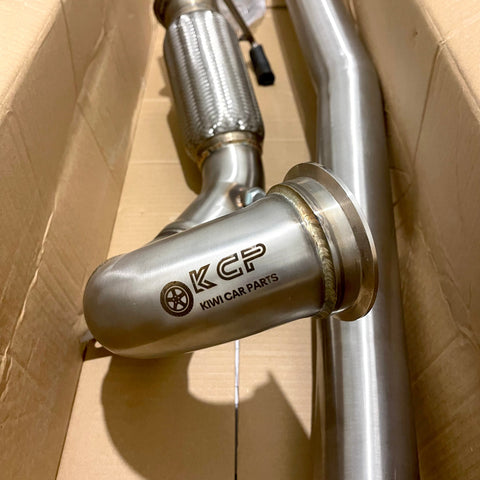 3” Exhaust Downpipe Catless 2.0 AE888 Audi S3 8V VW Golf 7R 2015+ 
Longest