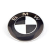 BMW Badge 74mm Bonnet Hood Self Adhesive Sticker Emblem for E46 E39 E38 E90 E60 Z3 Z4 X3 X5 X6