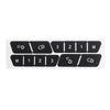 Car Button Repair Steering AC Door Lock Window Decals Stickers For Mercedes Benz 2007-2014