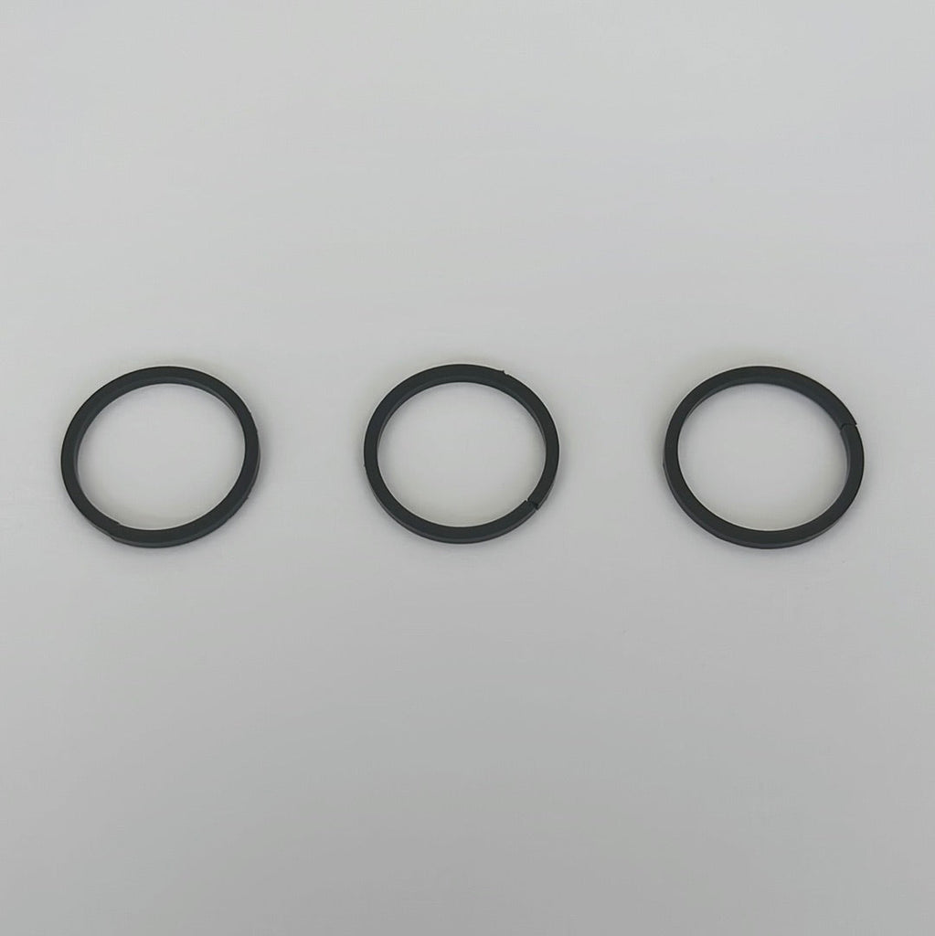 3 x Oil control 'O' rings on the inside of the side cover Audi A3 A4 VW Golf 5 MK5 GTI GTX Passat EA113 2.0T FSI TFSI 06F198107A 06F198107 A 06F 198 107 A 06F198107 A