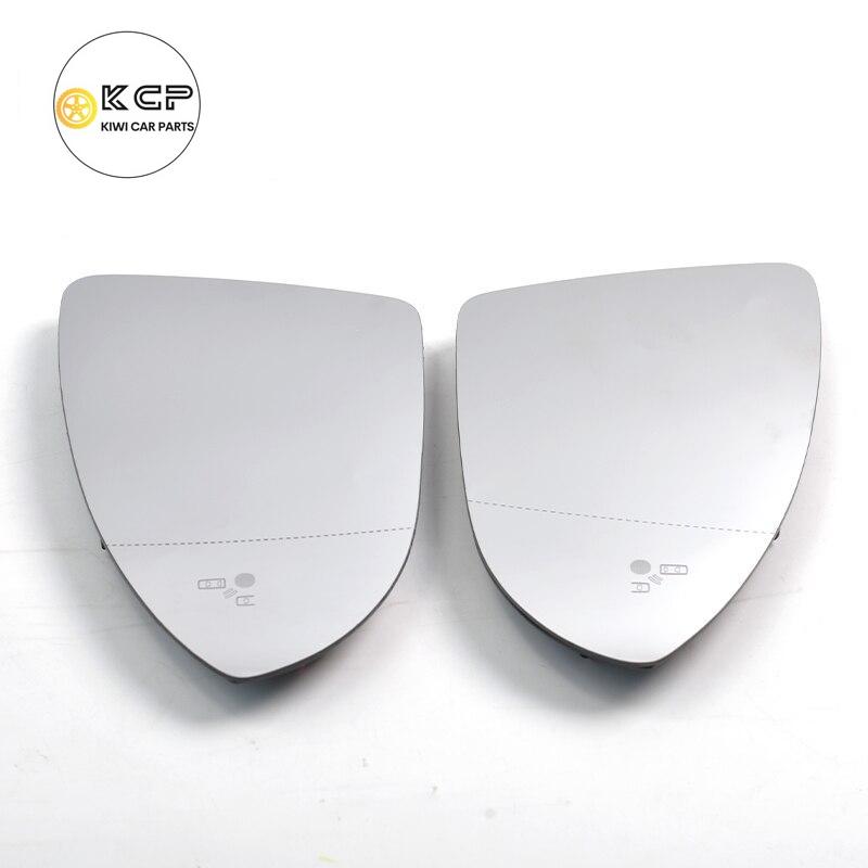 VW GOLF 7 MK7 Mirror Glass Left Blind Spot Monitoring 2012 2013 2014 2015 2016 2017 BSM BSD BSA
