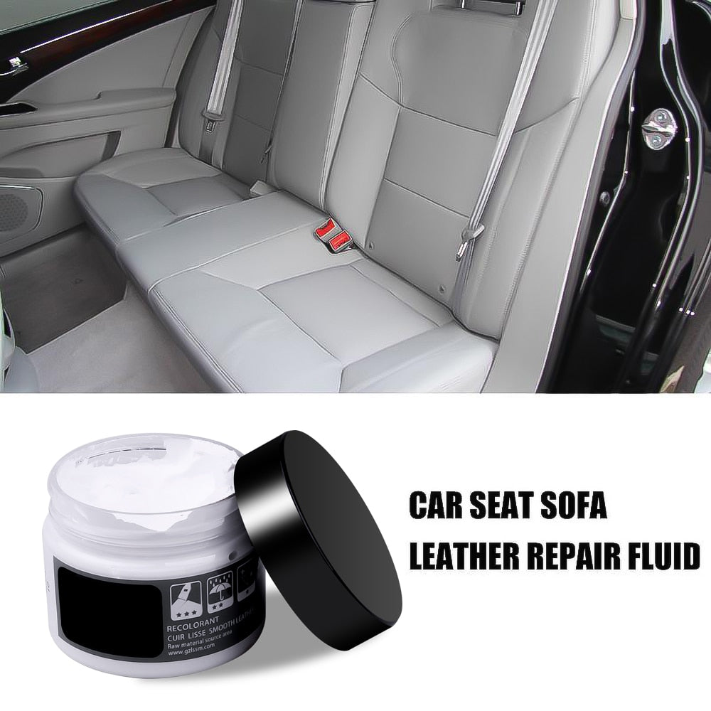**NEW** BLACK Liquid Leather Repair Tool Auto Seat Sofa Coats Holes Scratch Cracks Restoration For Car, Sofa, Shoe