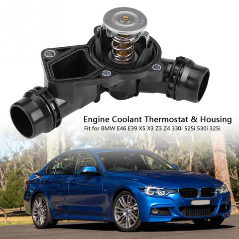 7710005 Car Engine Coolant Thermostat Housing Assembly for BMW E46 E39 X5 X3 Z3 Z4 330i 525i
