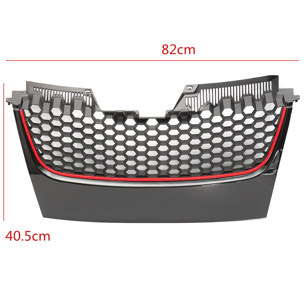Front Bumper Grill For VW Golf 5 MK5 GTI GT Sport 2005 2006 2007 2008 2009