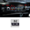 (LEFT) Air conditioning Switch Fan Button Cap Cover Replacement for BMW F10 F11 F02 F06 F07 F18