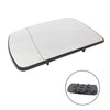 TYC 30301241 Car Left Side Rearview Mirror For BMW X5 E53 1999-2006 3.0i 4.4i White Car Side Wing Mirror Glass
