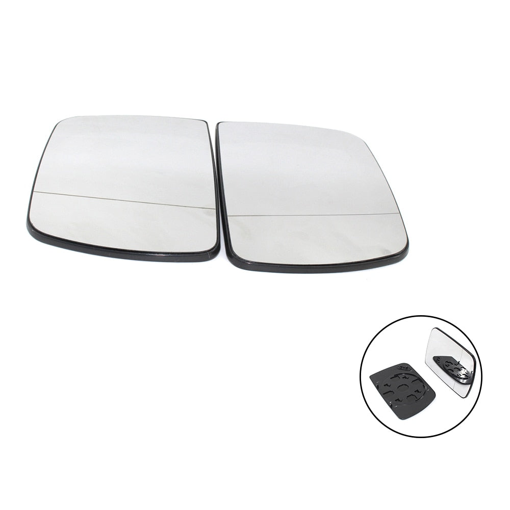 TYC 30301241 Car Left Side Rearview Mirror For BMW X5 E53 1999-2006 3.0i 4.4i White Car Side Wing Mirror Glass