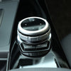 Buttons Cover iDrive Stickers Suitable for BMW 1 2 3 5 7 Series X1 X3 F25 X5 F15 X6 16 F30 F10 F07 E90 F11