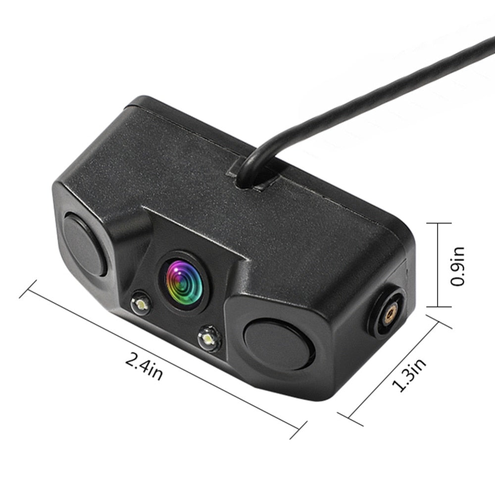 Rear View Camera With Parktronic Night Vision Waterproof 170 Wide Angle HD