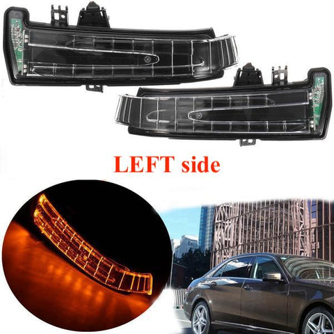 (LEFT) Mercedes Rear View Mirror Indicator Lamp Turn Signal Light Lens For Mercedes W204 W212 W221 2010-2013 2129067401 A2129067401