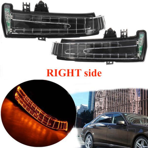 RIGHT Mercedes Rear View Mirror Indicator 
321-0039-3
Lamp Turn Signal Light For Mercedes W204 W212 W221 2010-2013 2129067501 A2129067501