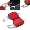 (SILVER) Steering Wheel DSG Paddle Extension Shift For AUDI A3 S3 A4 S4 B8 A5 S5 A6 S6 A8 R8 Q5 Q7 RS6 A1