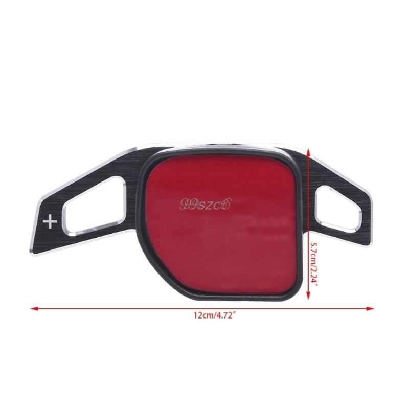 (BLACK) Steering Wheel DSG Paddle Extension Shift suit For AUDI A3 S3 A4 S4 B8 A5 S5 A6 S6 A8 R8 Q5 Q7 RS6 A1