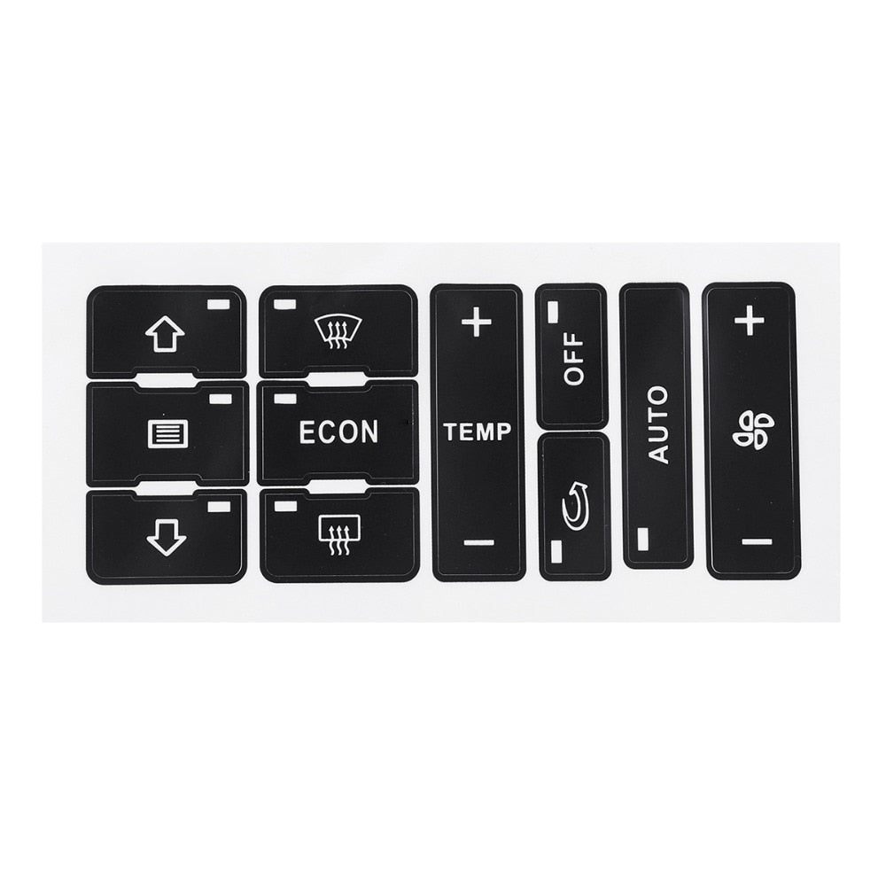 Audi A2/ A3 8L A/C Button Repair Kit Fix Car Air Condition Control Switch Button Stickers