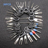 Ex P1477S 
Car Terminal Repair Hand Tools Car Terminal Removal Electrical Wiring Crimp Connector Pin Extractor Kit Set