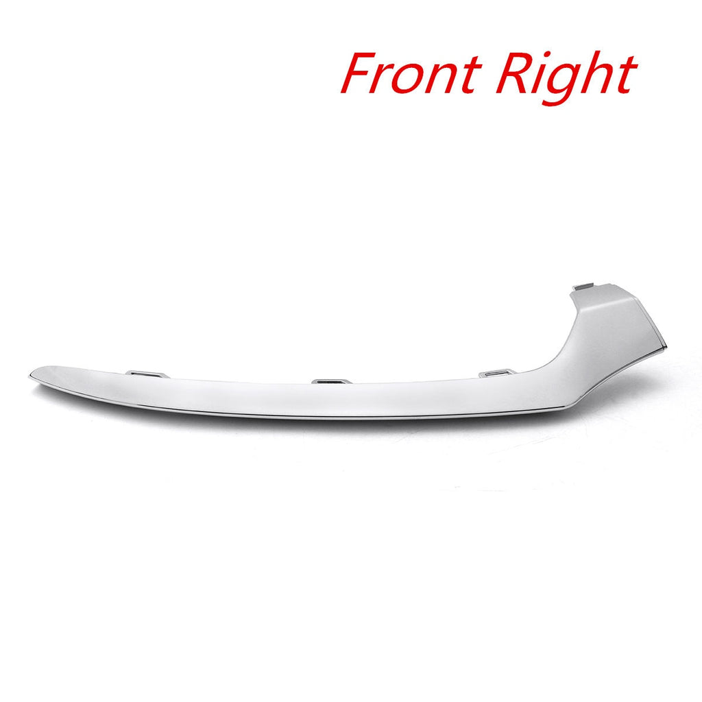 Chrome Front Lower Bumper Trim Protector For Mercedes Benz W205 C300 C400 C63 For AMG