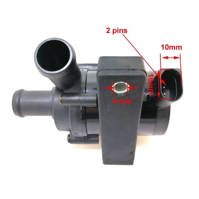 Auxiliary Water Pump For VW Golf Mk5 MK6 GTI 6R Jetta CC Passat B6 Audi A3 S3 Volkswagen EOS Scirocco Electric Water Pump