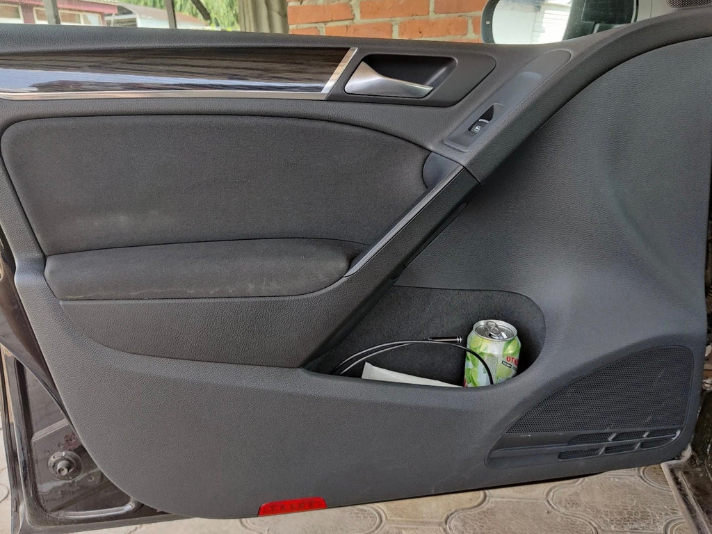 Interior Doors Handle Cover Black Inner For VW Golf 6 GTI MK6 2009 2010 2011 2012 2013 5K4868039A Front Rear Door Pull Trim