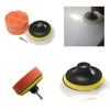 4 Inch Gross Polish Polishing Buffer Pad Kit With Drill Adapter For Car Polish