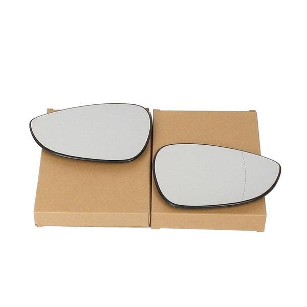 LEFT Side Door Wing Mirror Glass Lens Fit For FORD Fiesta MKVI MK6 2009-2017