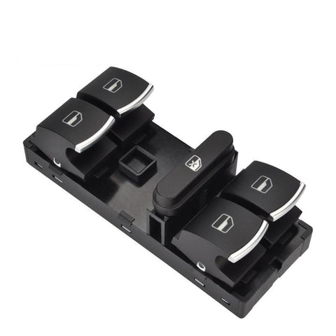 8 - K
Electric Power Master Window Switch Button For VW Jetta Golf MK5 MK6 GTI Passat B6 3C Tiguan 5ND959857 
Al or 37SKV011 SKV Silver (Amarok doesn’t work)

Power Window Master Switch Control Button For VW Jetta Tiguan Golf GTI MK5 MK6 Passat B6 CC Seat Leon MK2 5ND 959 857