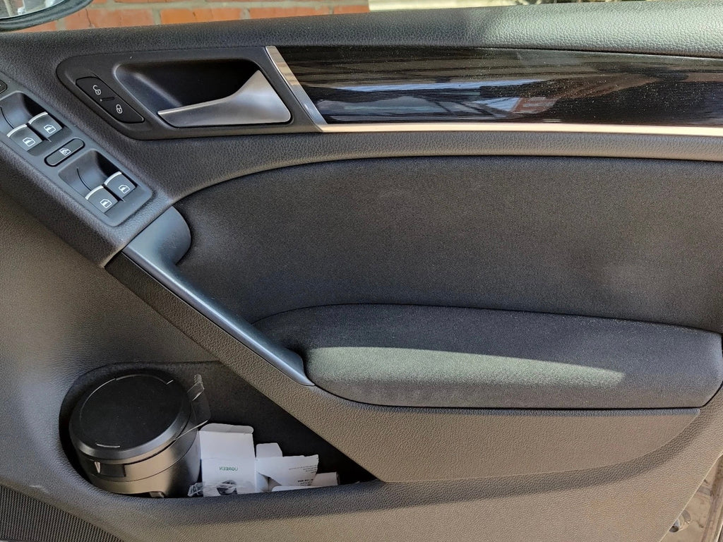 Interior Doors Handle Cover Black Inner For VW Golf 6 GTI MK6 2009 2010 2011 2012 2013 5K4868039A Front Rear Door Pull Trim
