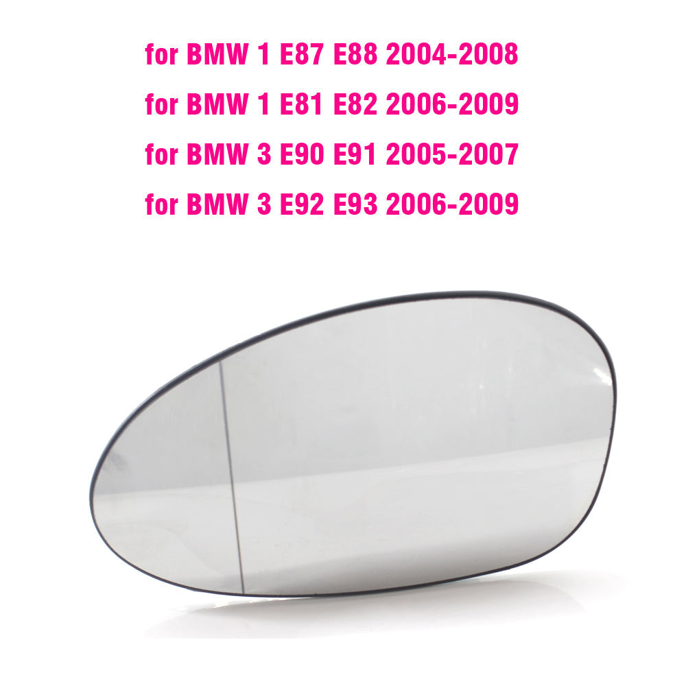 Left Hand Mirror Glass Suitable For BMW E90 Heated Rearview Mirror For BMW E90 E91 E92 E93 E80 E81 E87