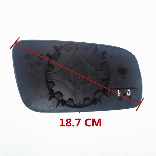 Right Hand Wing Mirror Glass Suitable for VW Volkswagen Golf Bora Jetta MK4 Passat 5 (BLUE)