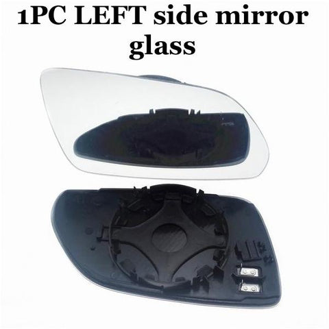 VW POLO 2001-2009, SKODA OCTAVIA 2004-2012 LEFT Wing Side Mirror Glass Heated