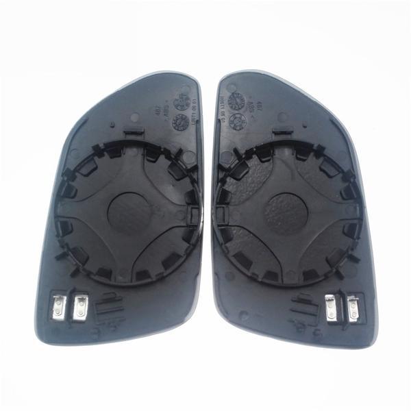 Left Side Mirror Glass Heated For VW Polo 2005 - 2009, Skoda Octavia 2004 - 2012