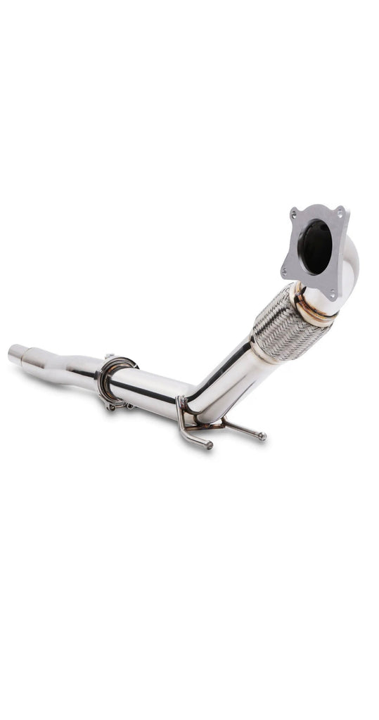 Stainless Decat Downpipe For VW Golf MK5 MK6 GTI Audi A3 8P 2.0T 1.8T Exhaust