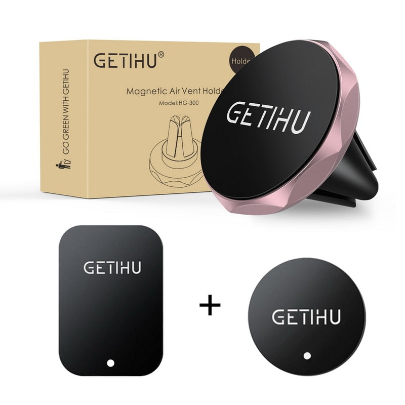Car Phone Holder Magnetic Air Vent Mount Mobile Smartphone Stand Magnet Support Cell in Car GPS Suitable For iPhone XS Max Samsung