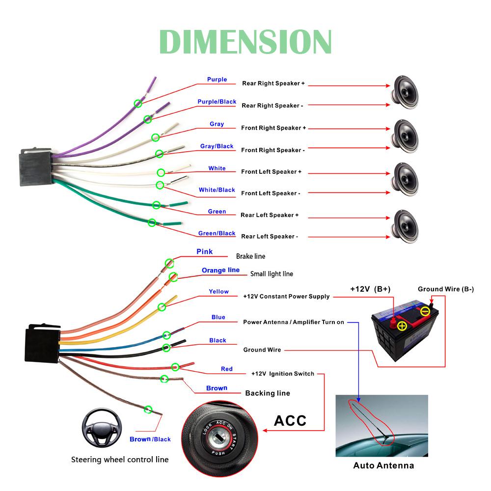 Car Stereo Suit Toyota with Apple CarPlay / Android Auto + Camera 2DIN Head Unit, Bluetooth, 7" Touch Screen Radio CarPlay