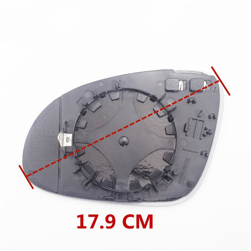 LEFT Mirror Glass + Indicator For VW Golf MK5 GTI R32 GT TSI TDI Passat EOS Jetta