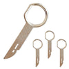 4 pcs Car Stereo Radio Removal Tool Keys For Audi For VW Golf 7 MK7 MQB For Ford