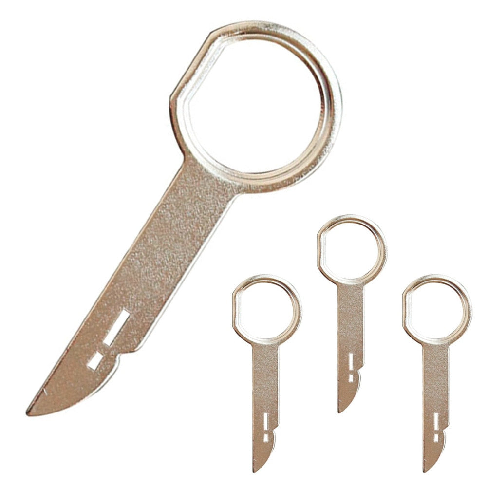 4 pcs Car Stereo Radio Removal Tool Keys For Audi For VW Golf 7 MK7 MQB For Ford