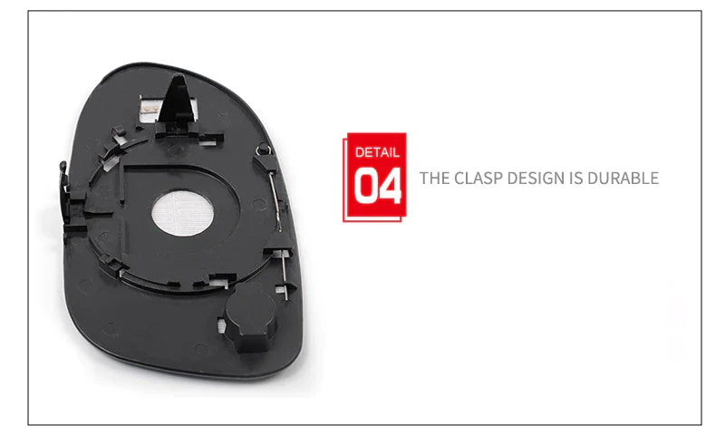 Left Hand Wide Angle Heated Mirror Glass for MERCEDES BENZ CLK 1997-2008 / SLK 1996-2004 / A-CLASS 1997-2004 (not fit for R171 , R230 )