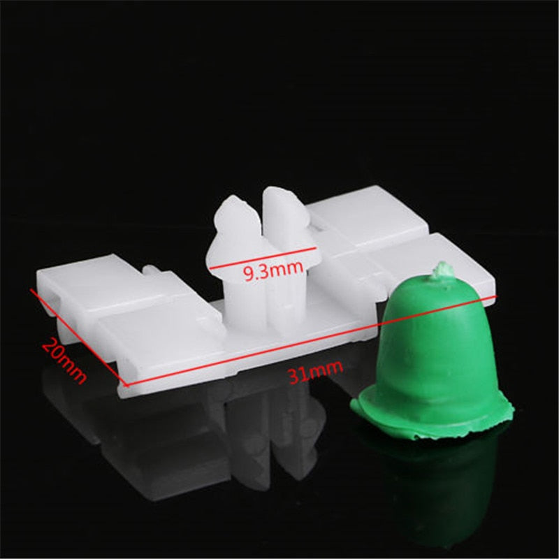 40 Pcs Exterior Door Fender Side Moulding Trim Clip Suit Suitable For BMW E36 E46 323 325 328 330