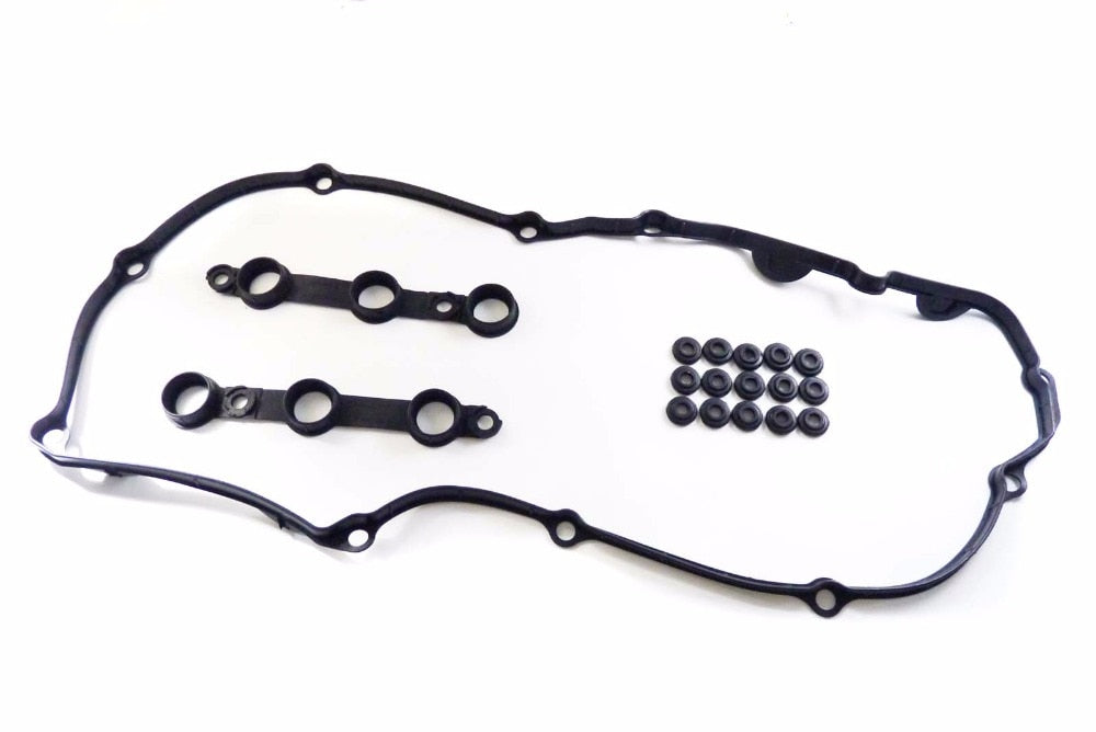Engine Valve Cover Gasket 15 Bolt Seals 11129070990 For BMW E46 E39 X5 Z3