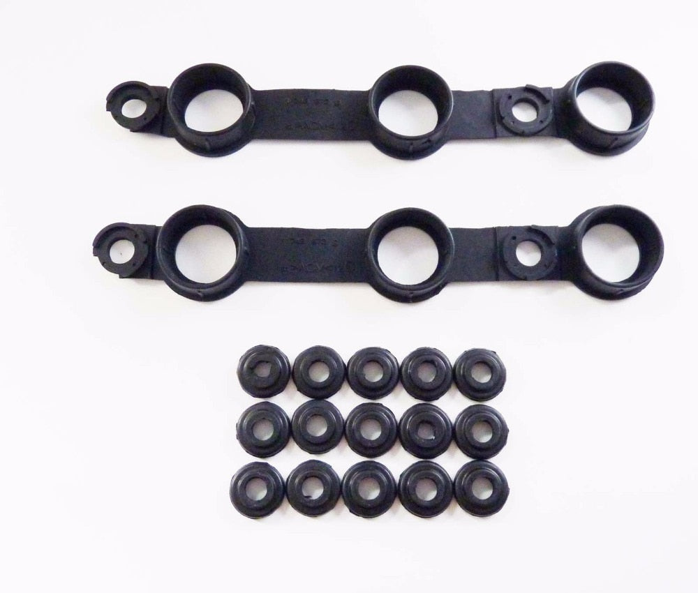 Engine Valve Cover Gasket 15 Bolt Seals 11129070990 For BMW E46 E39 X5 Z3