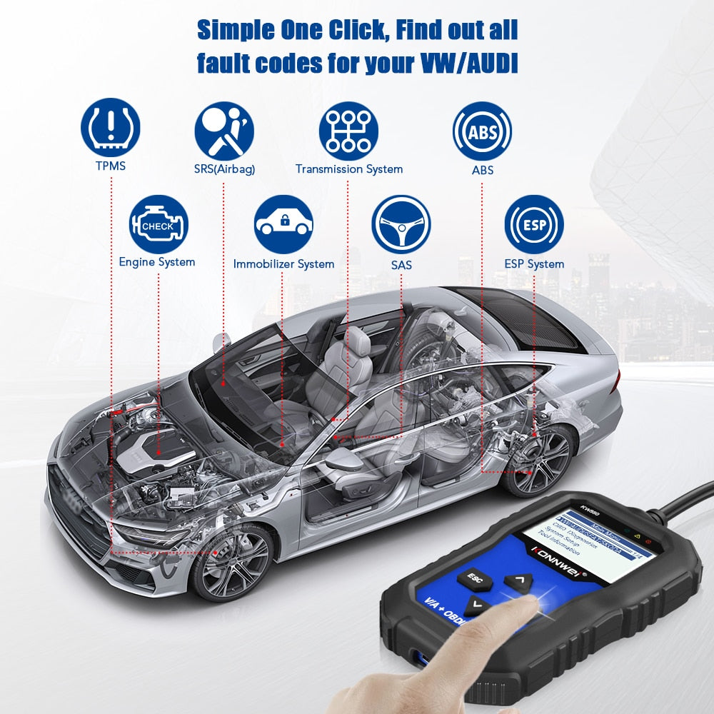**SPECIAL** Diagnostic Scan tool for VAG Models For VW Audi Skoda ABS Airbag Reset Oil Service Light EPB Diagnostic Tool For VAG Volkswagen