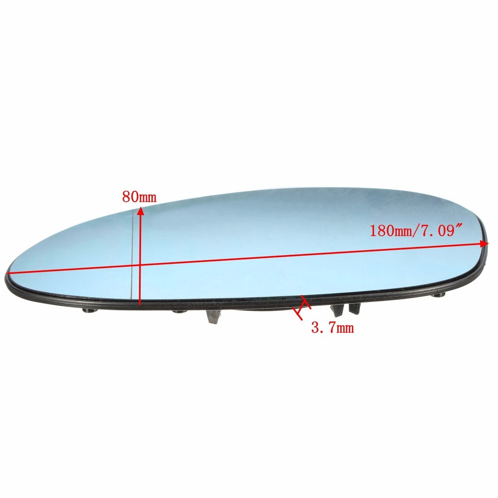 Left + Right Side Heated Rear View Mirror Glass Suitable For BMW E81 E82 E87 E88 E90 E91