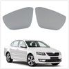 RIGHT Side Mirror Glass For Skoda Octavia A7 Mk3 (5E) Sedan & Combi 2013 - 2017