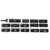 New 14 Button Key Caps Replacement Climate A/C Control Control Panel Switch Buttons Cover Suit For BMW E39 E53 525i 530i 540i M5 X5