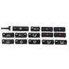 New 14 Button Key Caps Replacement Climate A/C Control Control Panel Switch Buttons Cover Suit For BMW E39 E53 525i 530i 540i M5 X5