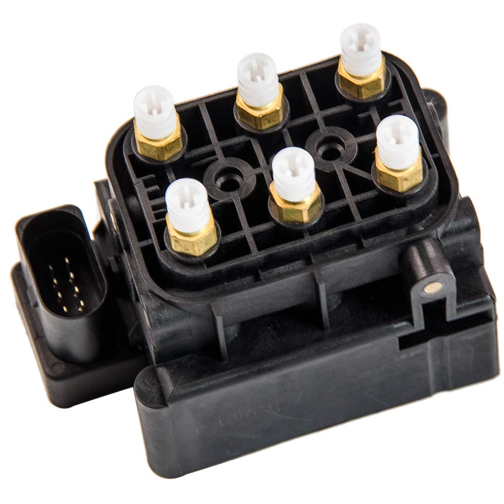 Valve Block Air Suspension Air Supply Compatible with Audi Allroad A6(C6) Quattro A8(D3) S8(D3) 4F0616013  4Z7 616 013  4Z7616013